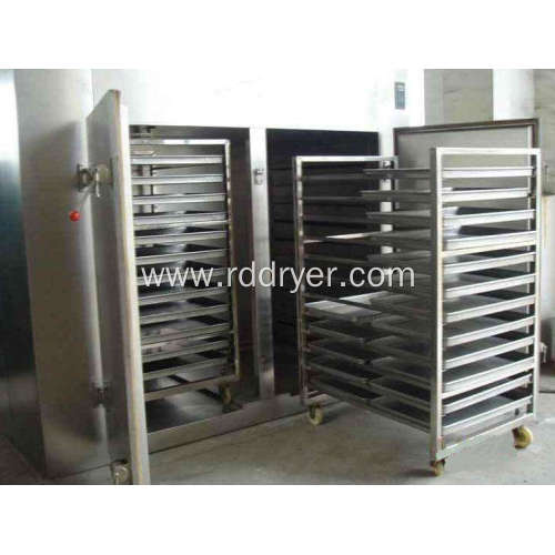 Hot air circulation oven drying tray spray Teflon